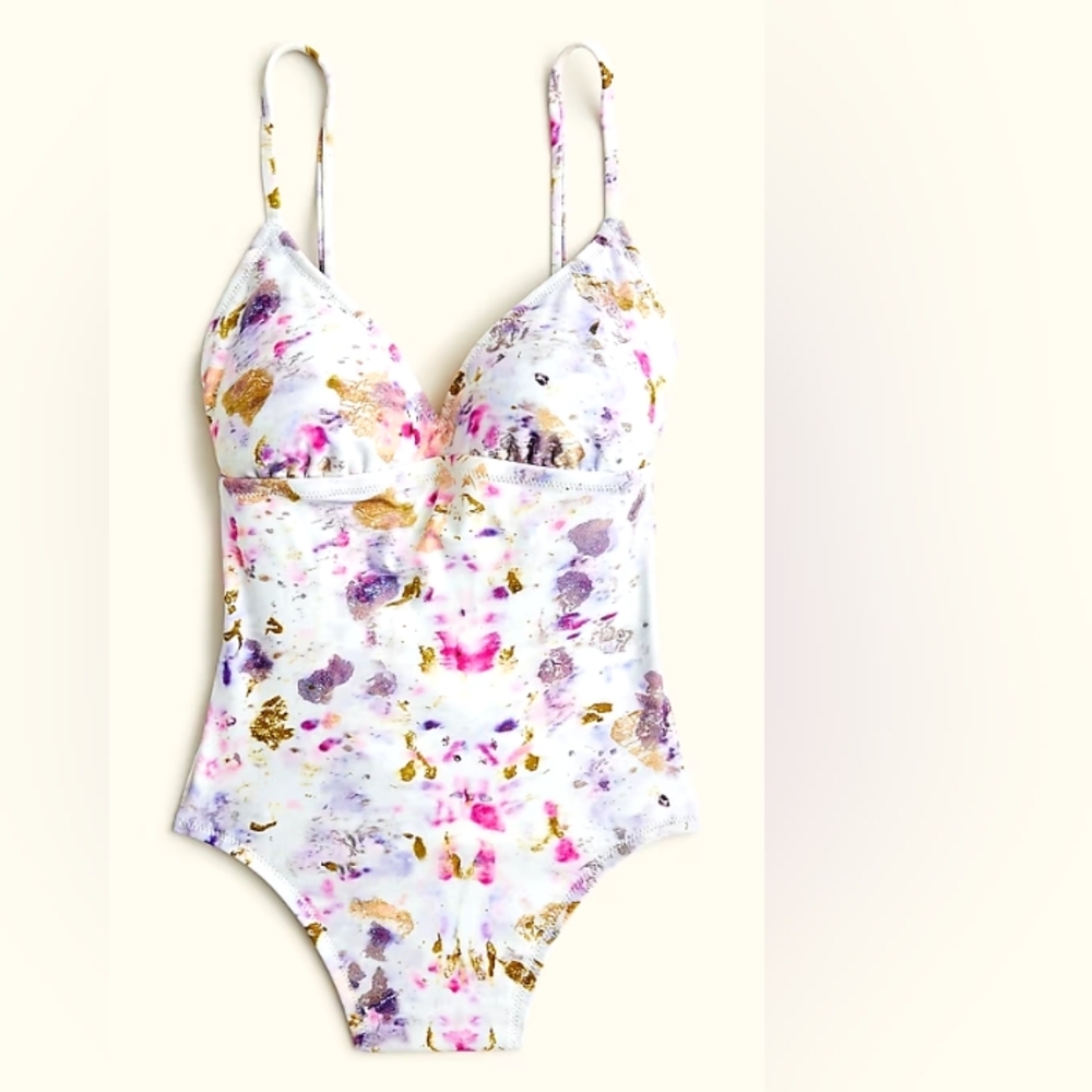 🎁J Crew Flora Obscura Swim suit